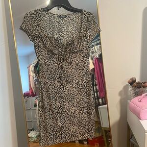 Cheetah print dress size small